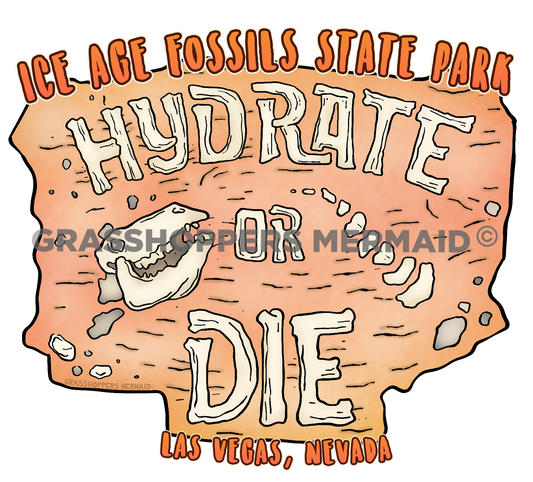Hydrate or Die Text