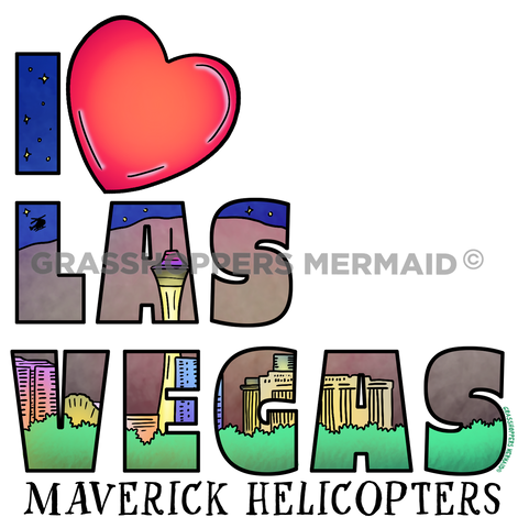 I Heart Las Vegas Text