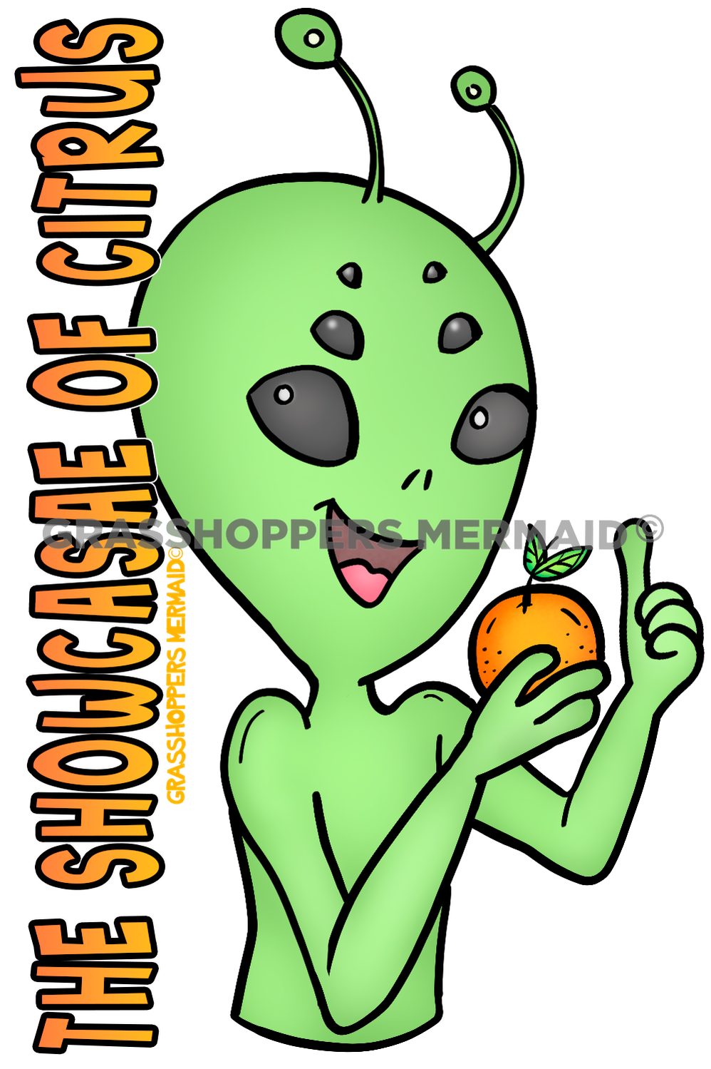 Alien Orange Fruit