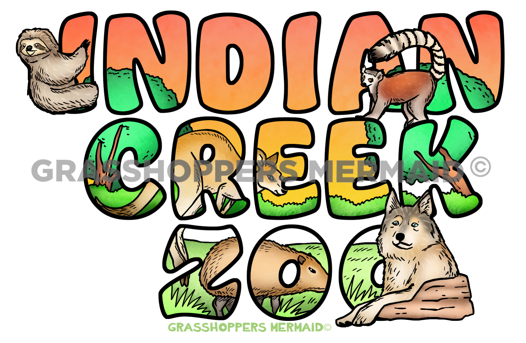 Indian Creek Zoo Text