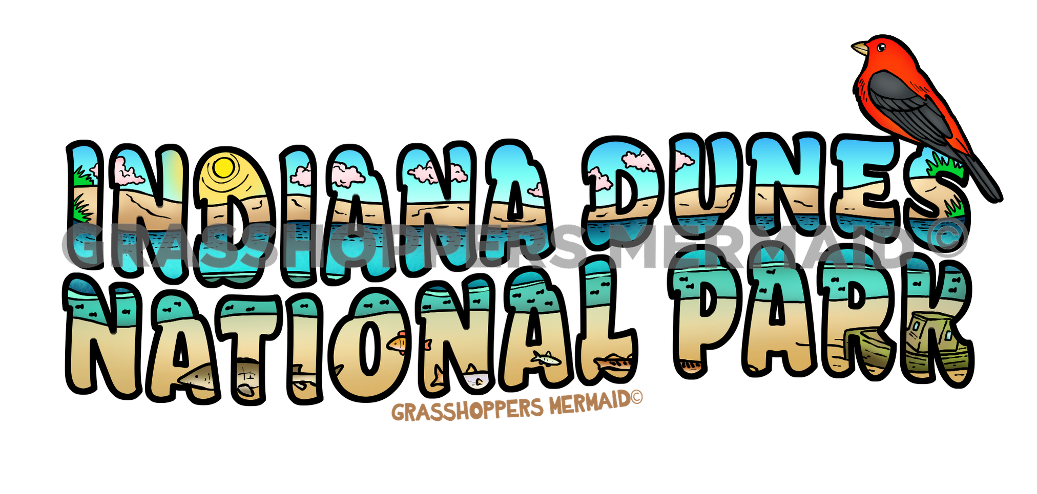 Indiana Dunes Text