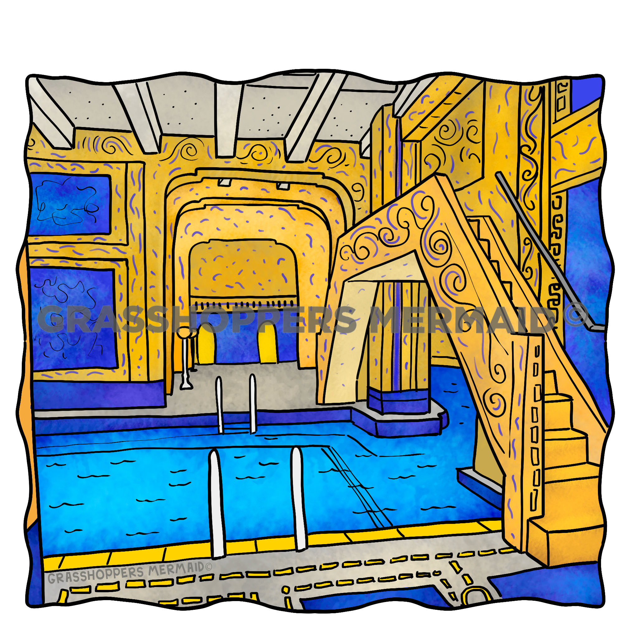 Hearst Castle Indoor Pool