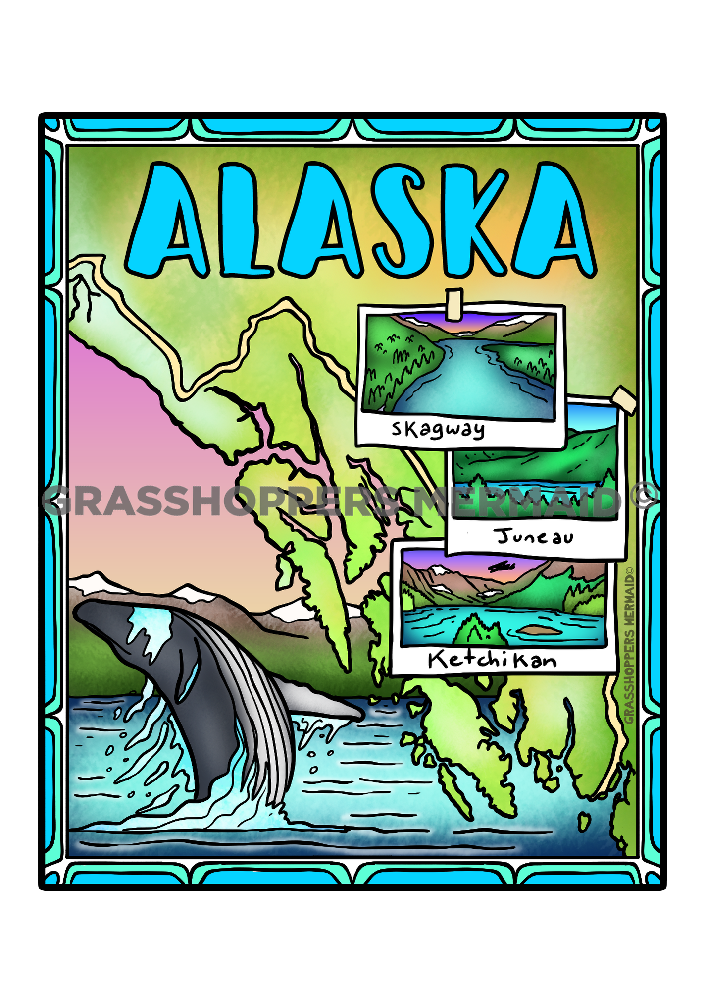 Inside Passage Map