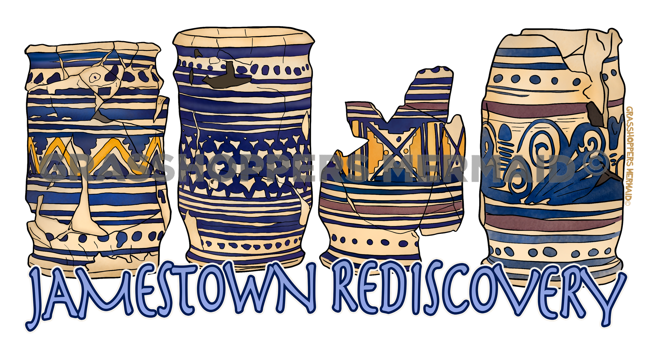 Jamestown Pottery Lineup