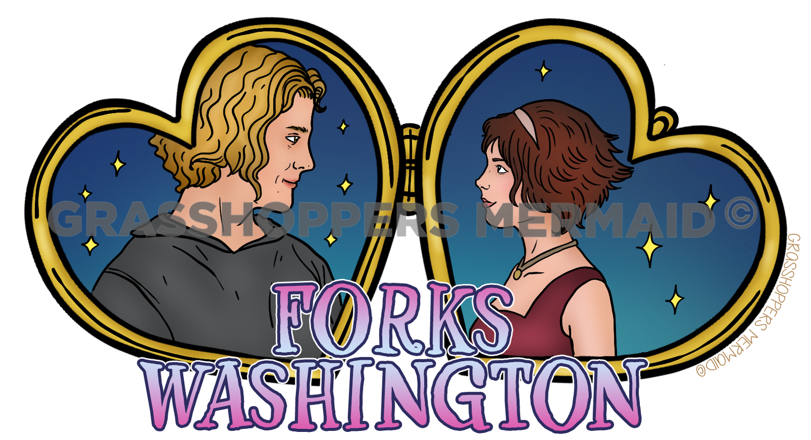 Alice & Jasper Locket