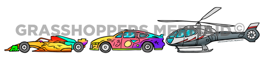 Kart, Nascar & Helicopter