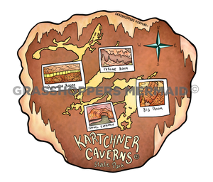 Kartchner Caverns Cave Map