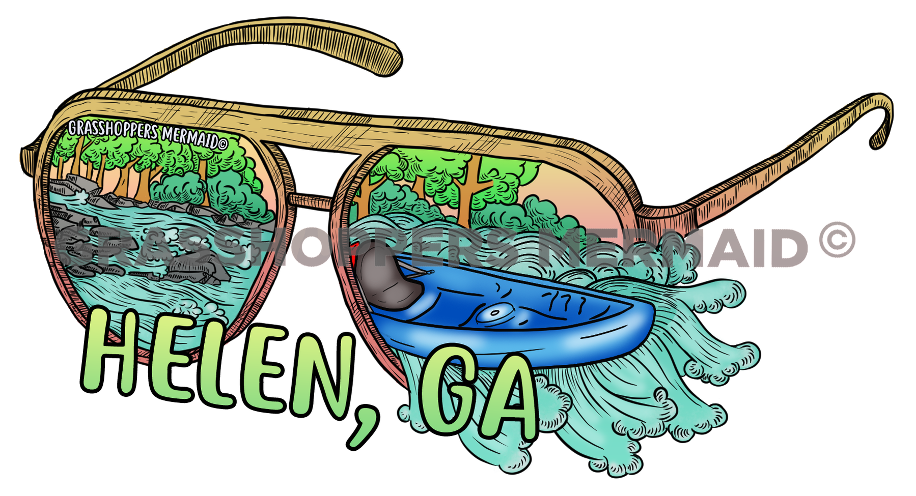 Kayaking Aviators