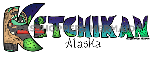 Ketchikan Totem Text