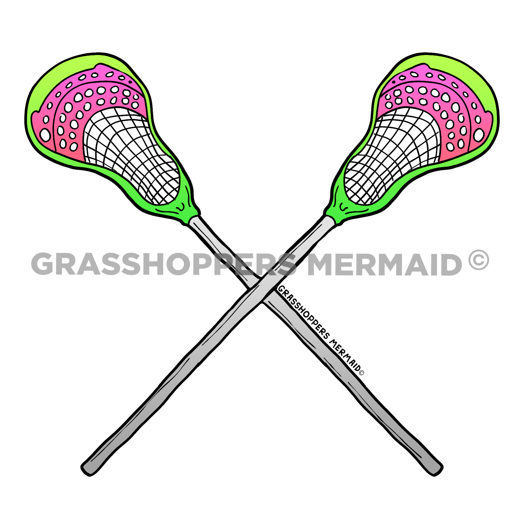Lacrosse Sticker