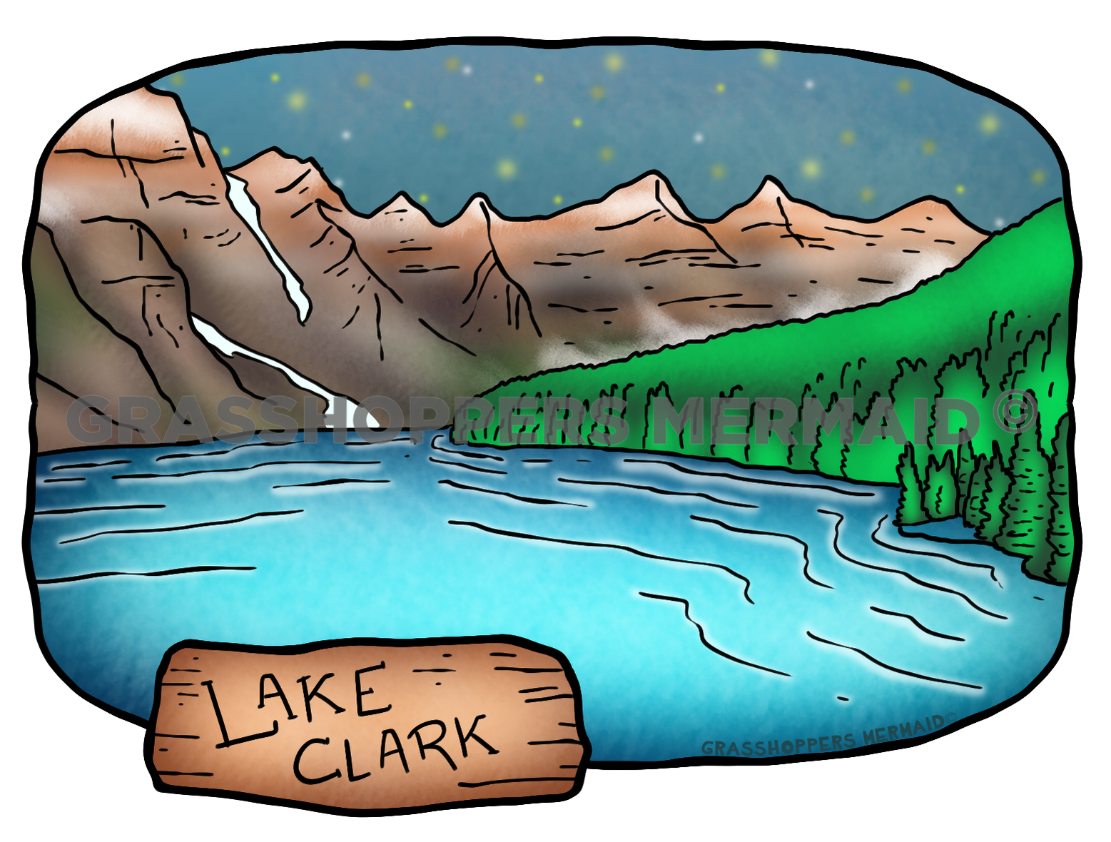 Lake Clark Nights
