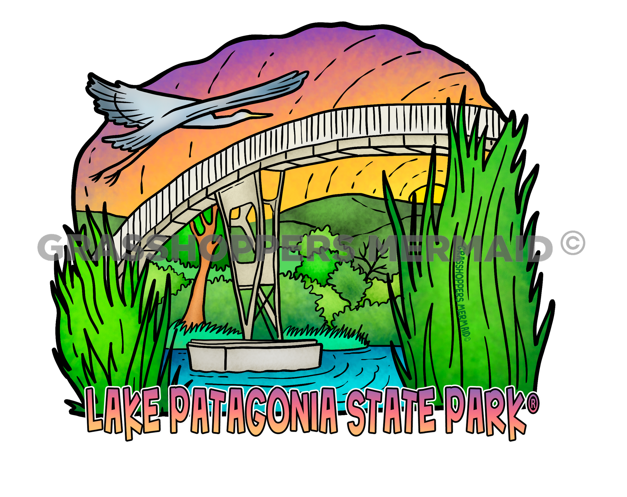 Patagonia Lake Bridge