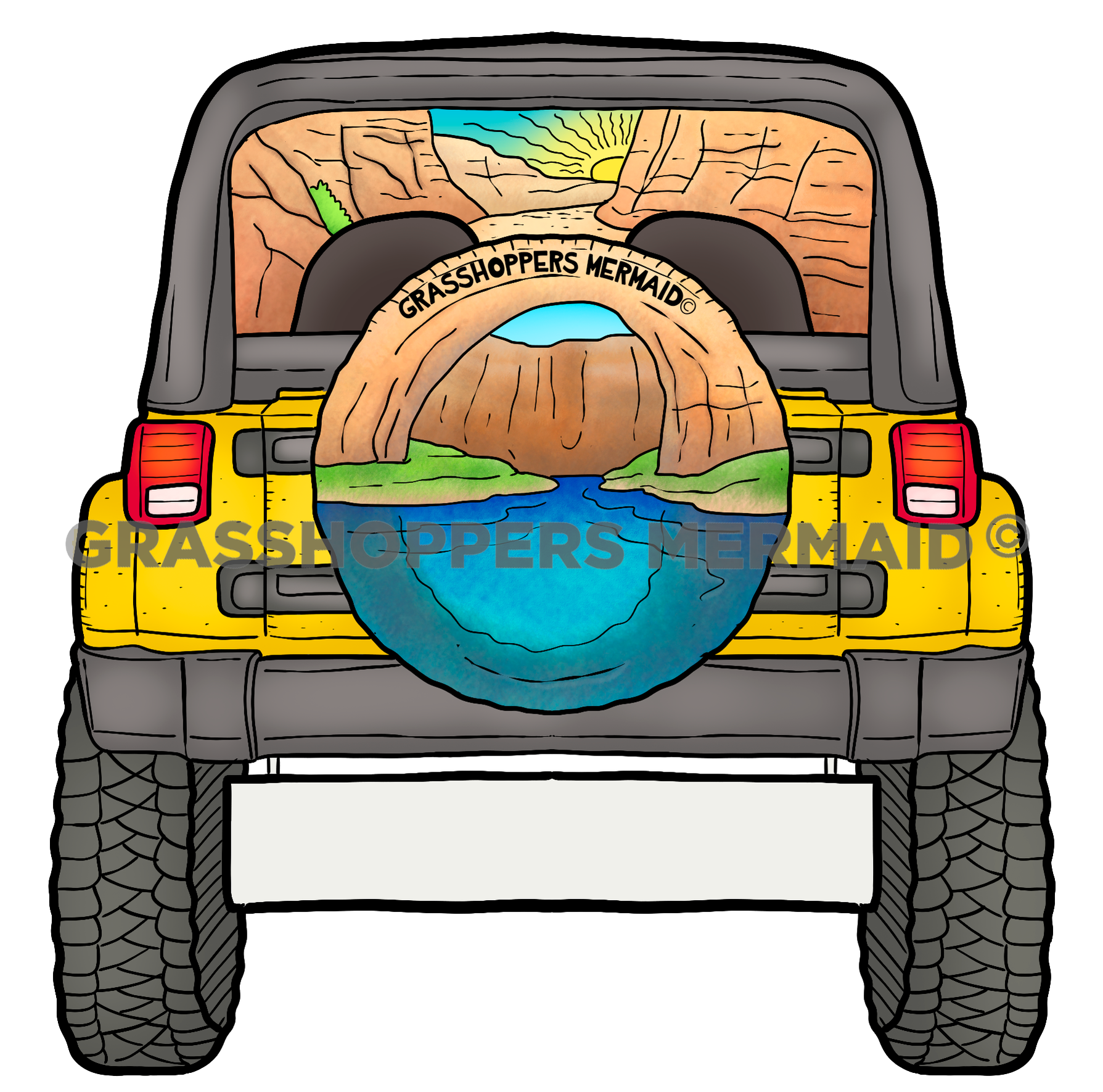 Lake Powell Jeep