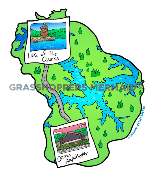 Lake of the Ozark Map