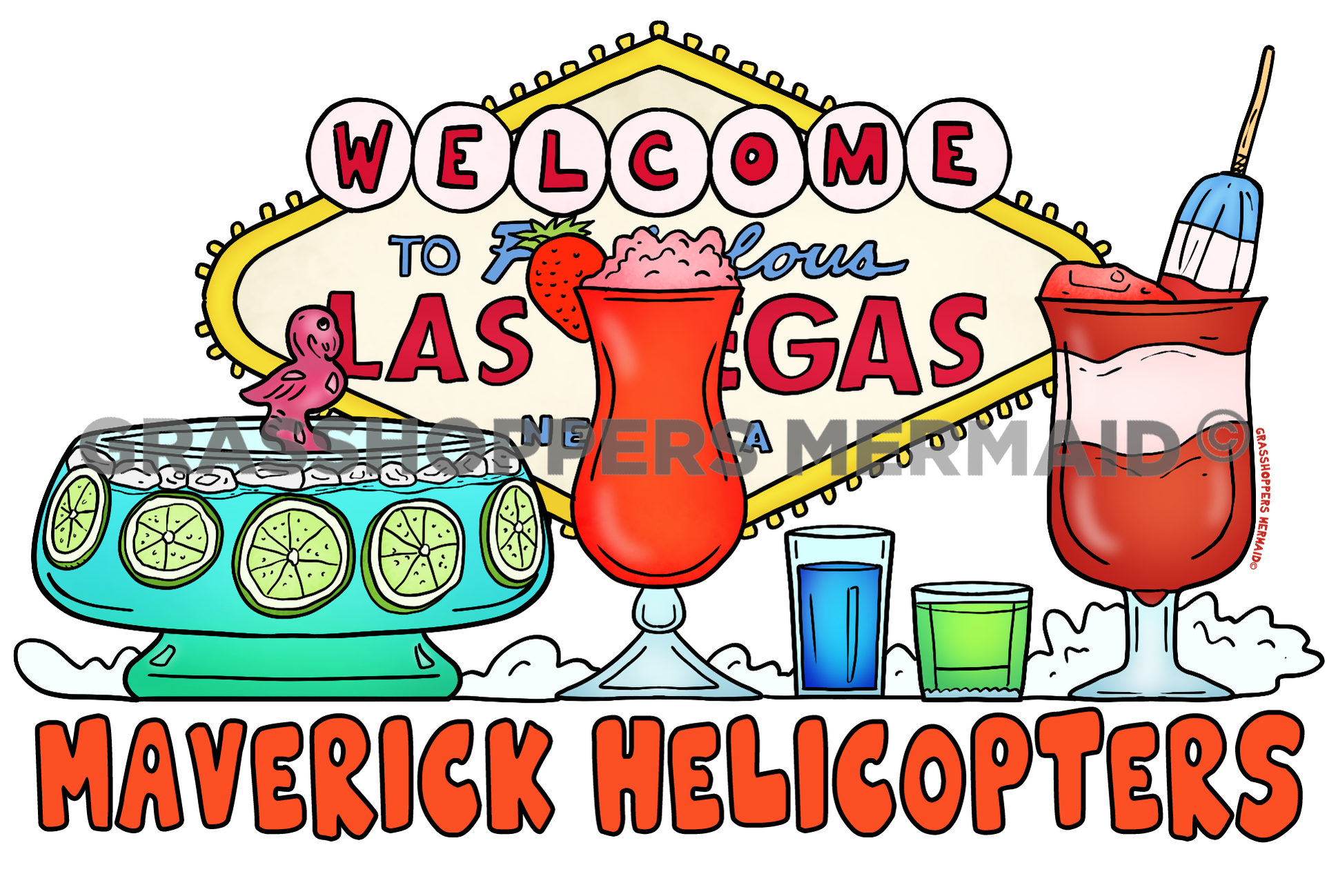 Las Vegas Drink Flight