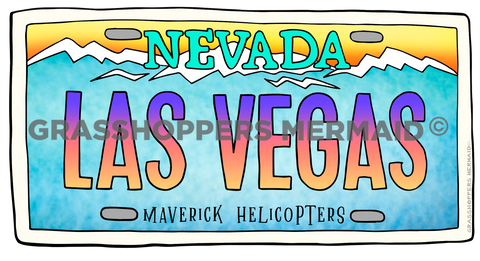 Las Vegas License Plate