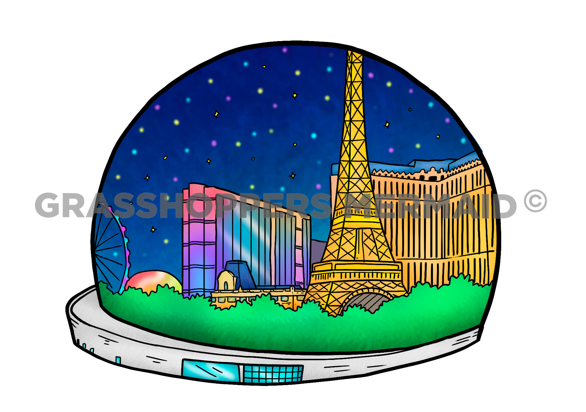 Las Vegas Night in Sphere