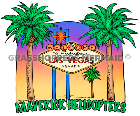 Las Vegas Sign with Palm Trees