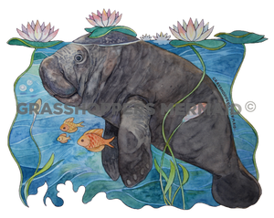 Lily Pad Manatee