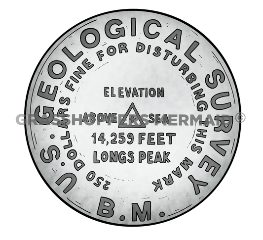 Longs Peak Survey Marker