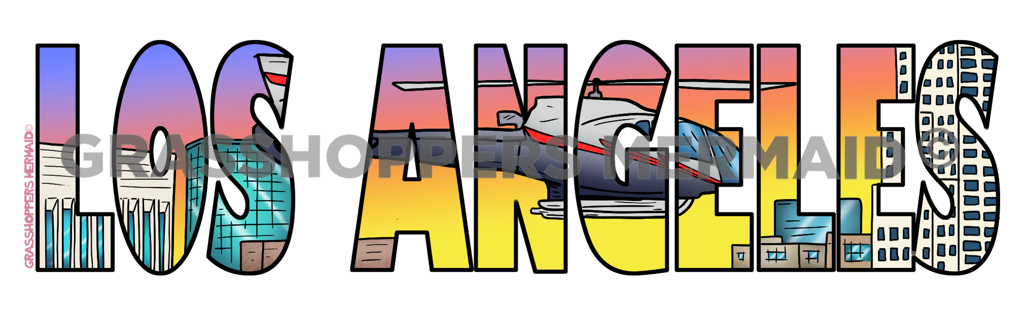 Los Angeles Text