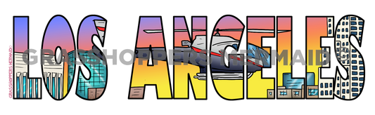 Los Angeles Text