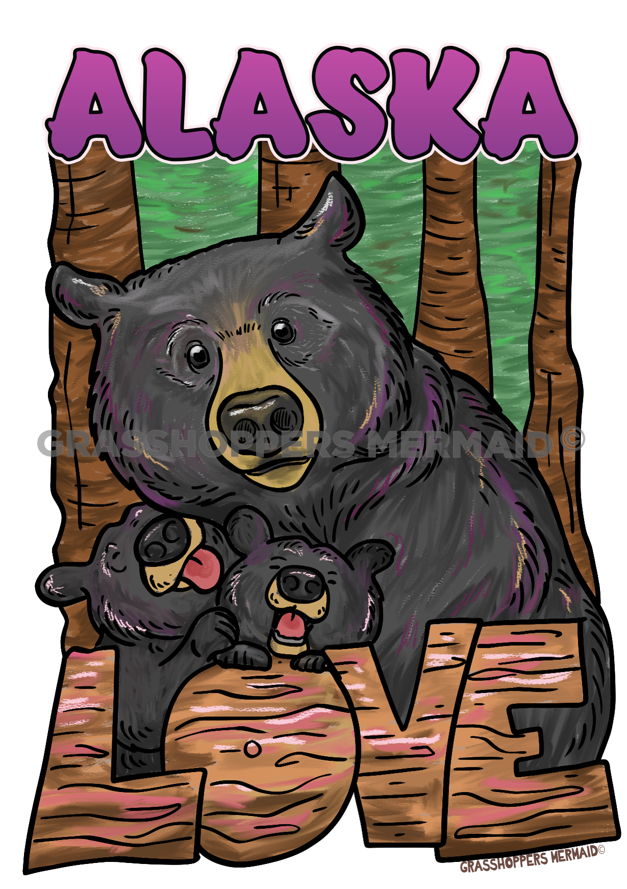Love Black Bear Fam