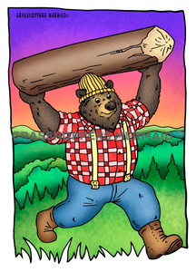 Lumberjack Bear Show