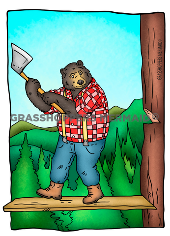 Lumberjack Bear