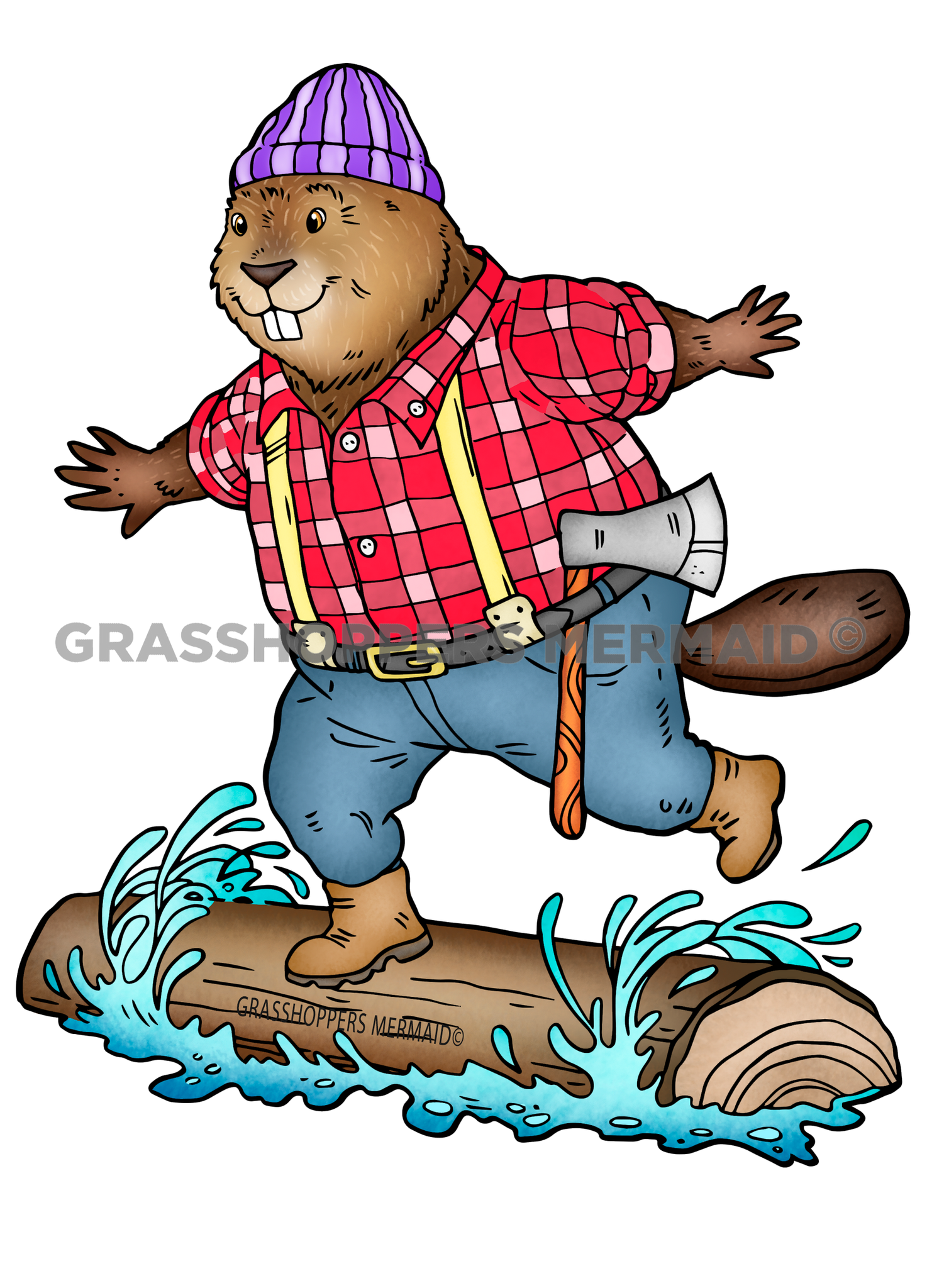 Lumberjack Beaver