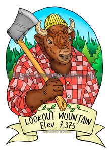 Lumberjack Bison