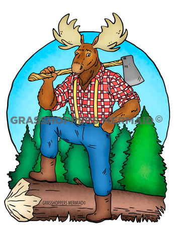 Lumberjack Moose