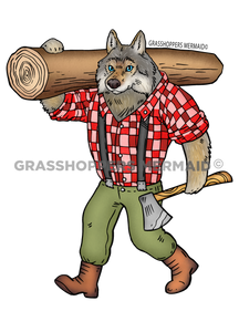 Lumberjack Wolf