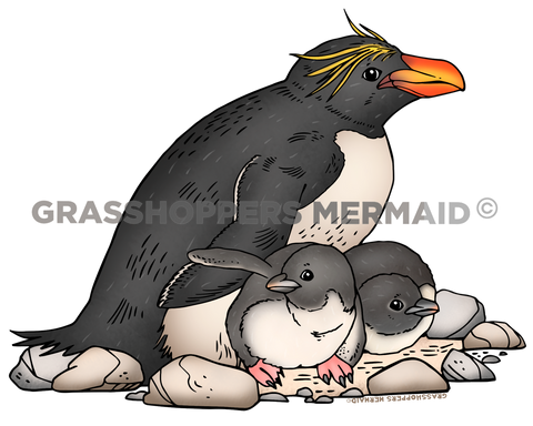 Macaroni Penguin Mom