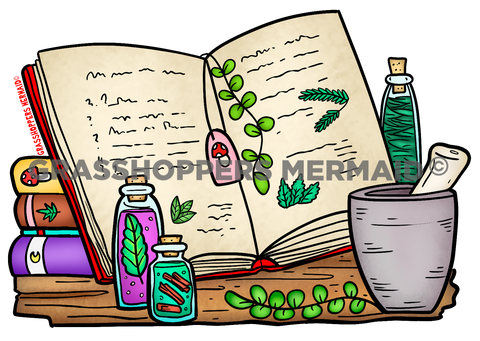 Magic Books & Herbs