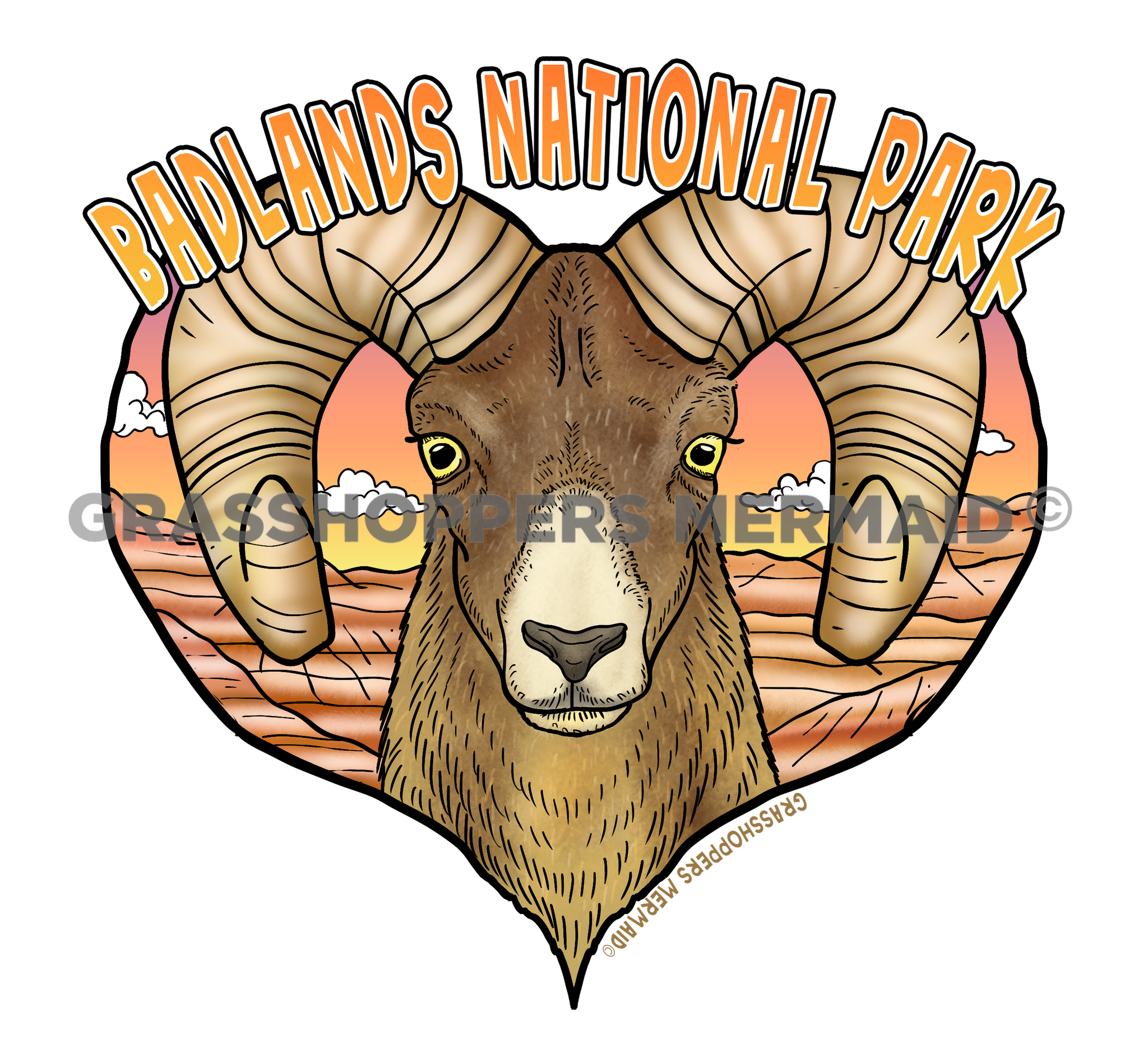 Male Bighorn Badlands