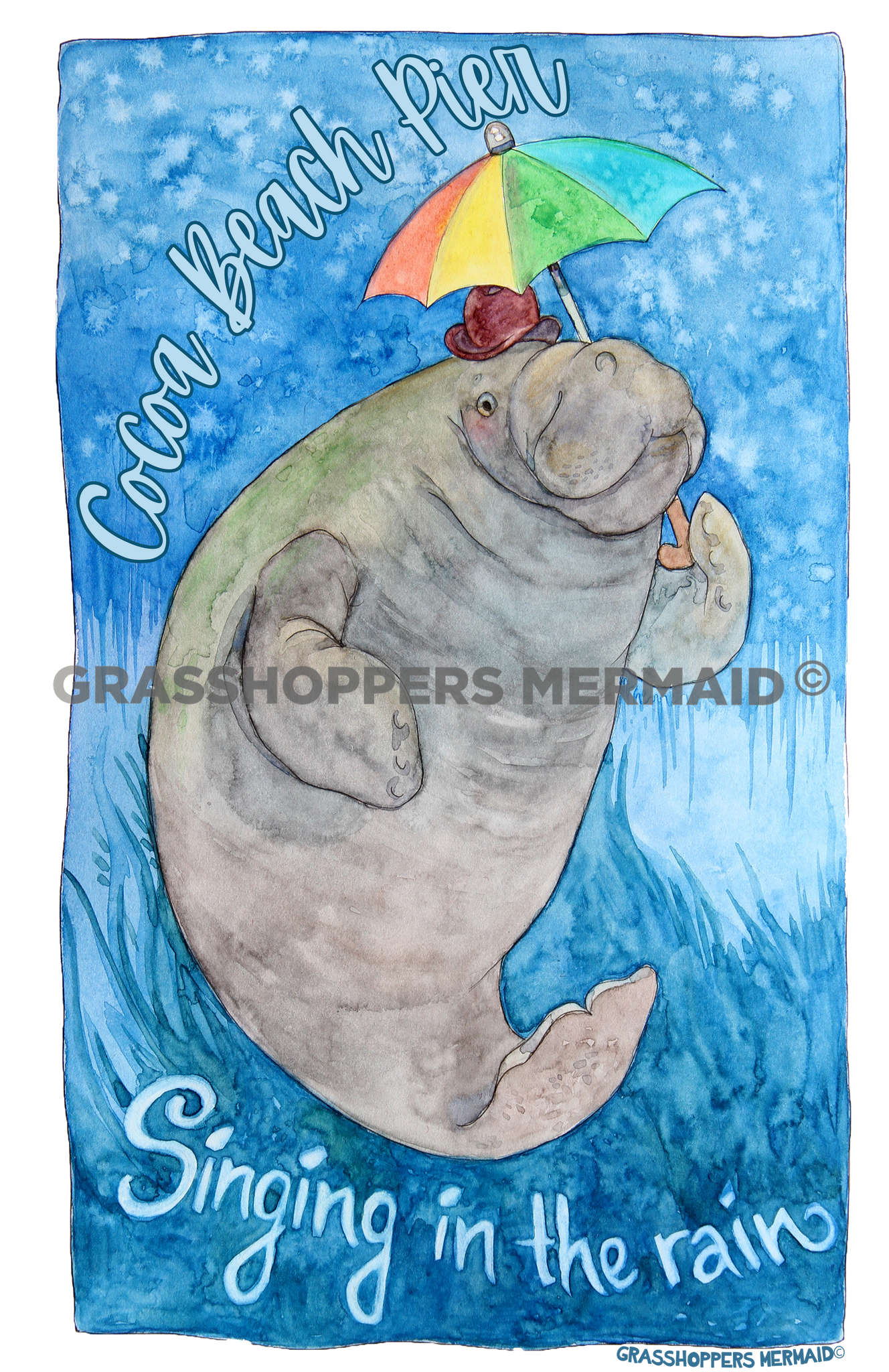 Manatee Umbrella