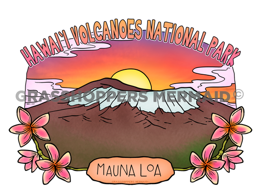 Mauna Loa at Sunset