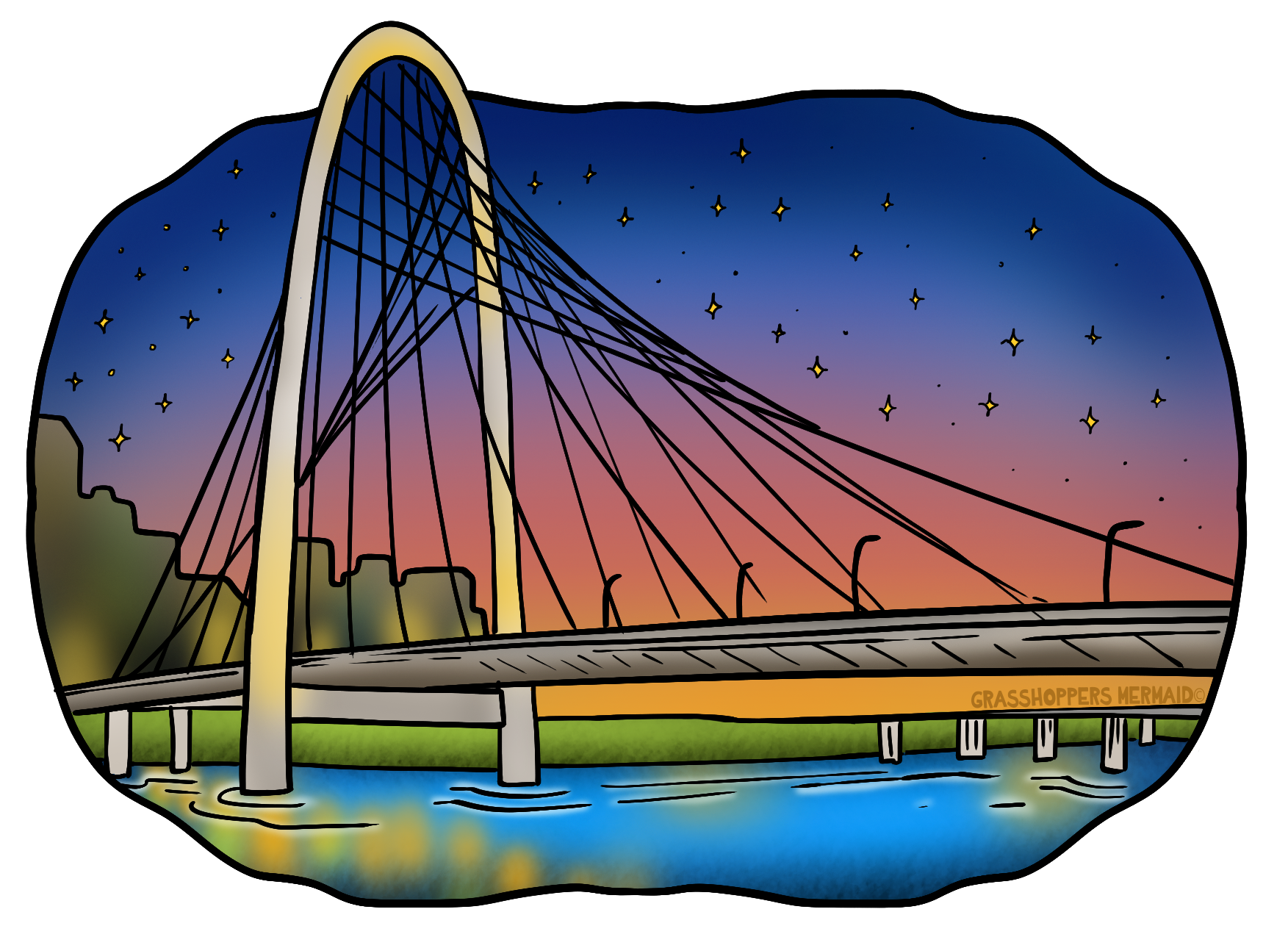 Margaret Hunt Hill Bridge