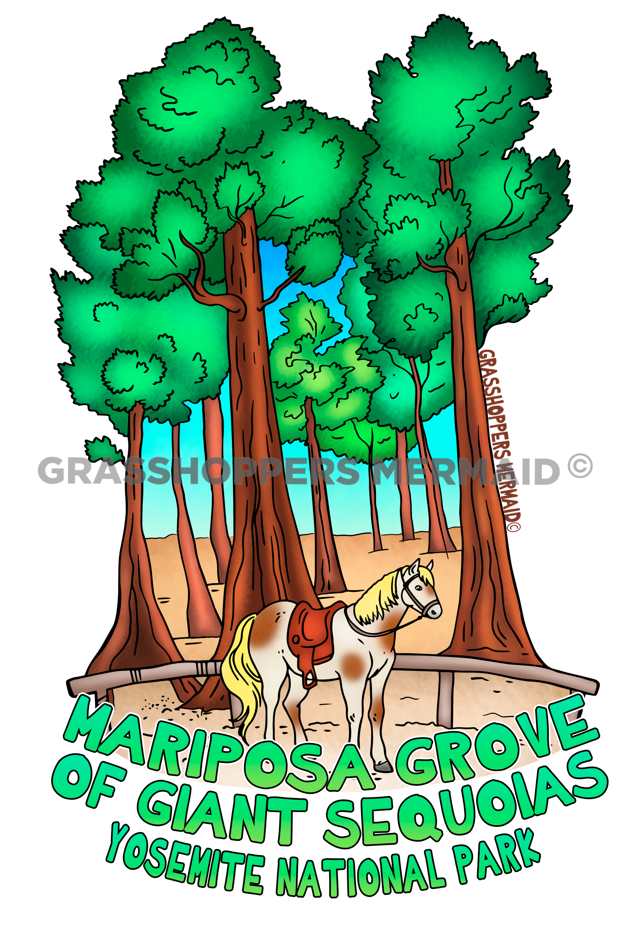 Mariposa Grove Horse