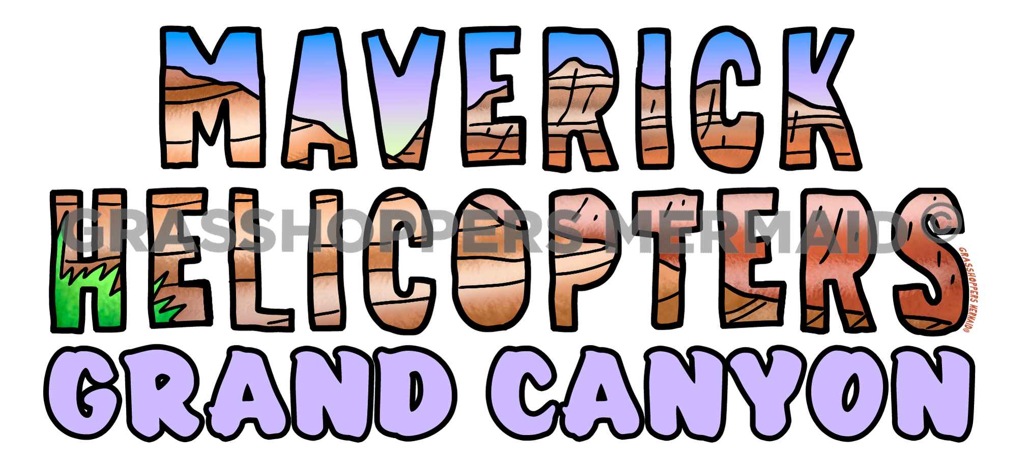 Maverick Helicopters Text