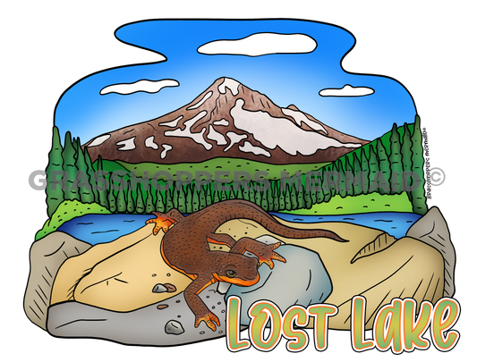 Mazama Newt & Mt Hood