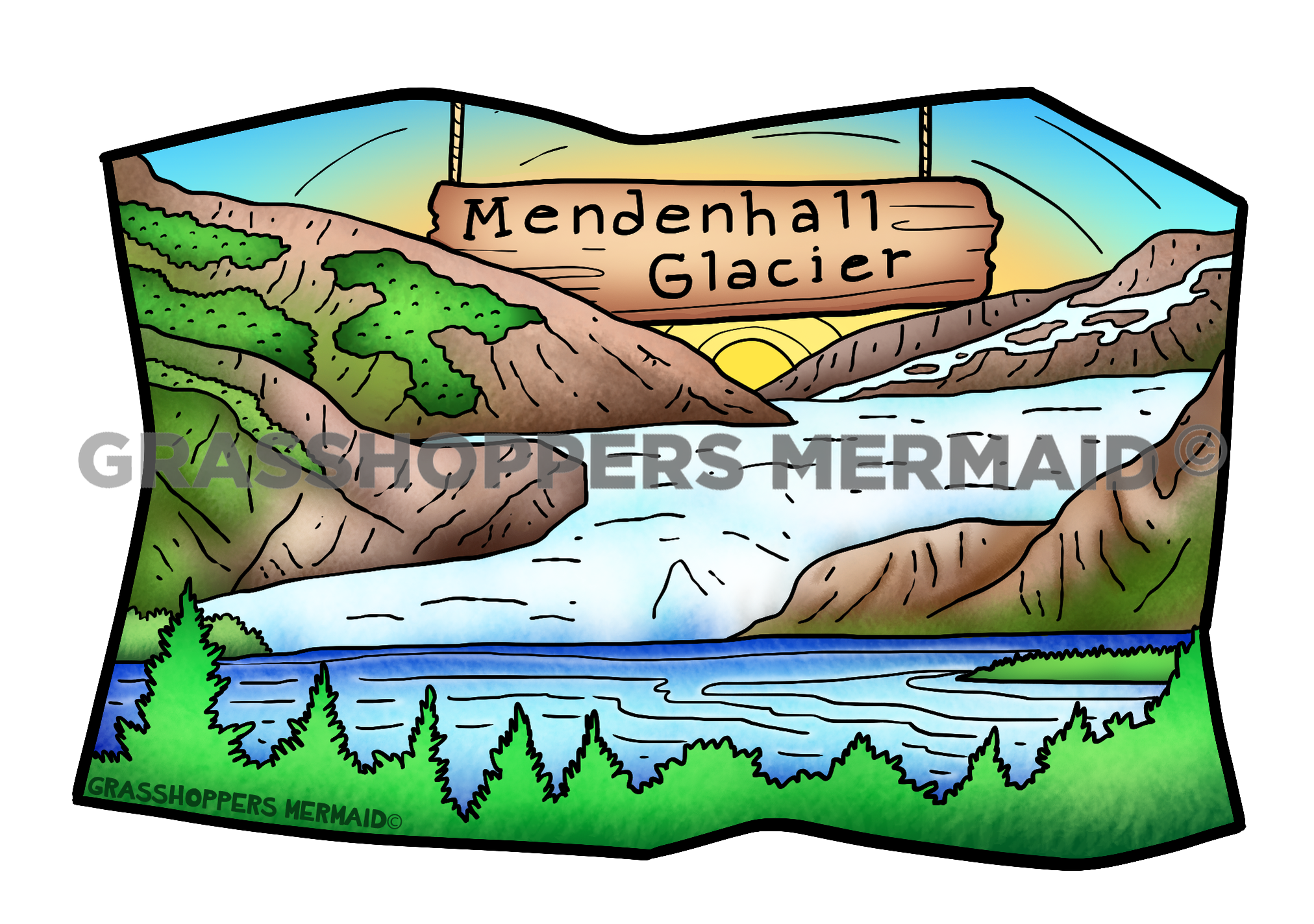 Mendenhall Glacier