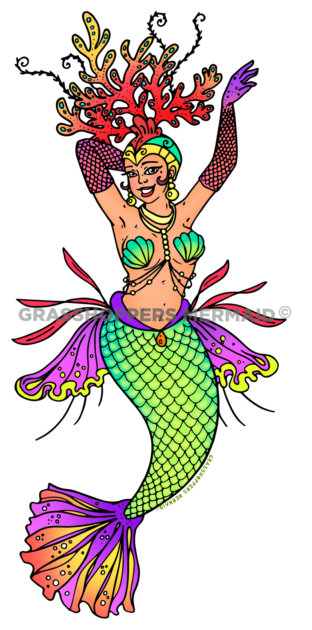 Mermaid Showgirl