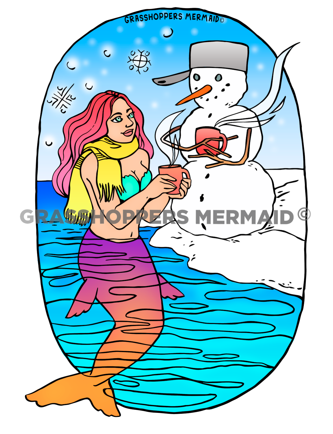 Mermaid and Frosty