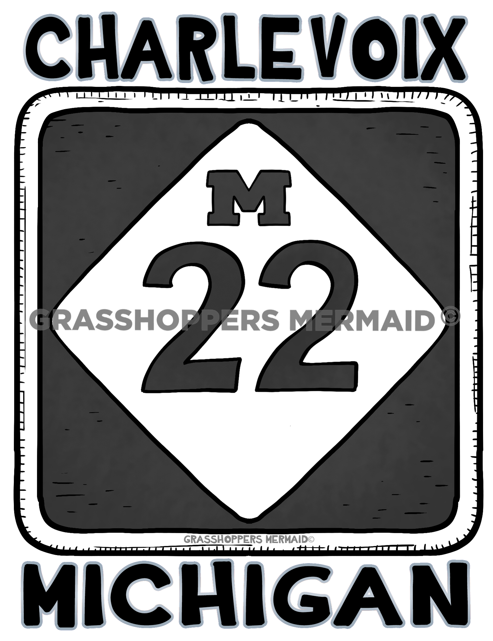 Michigan 22 Sign