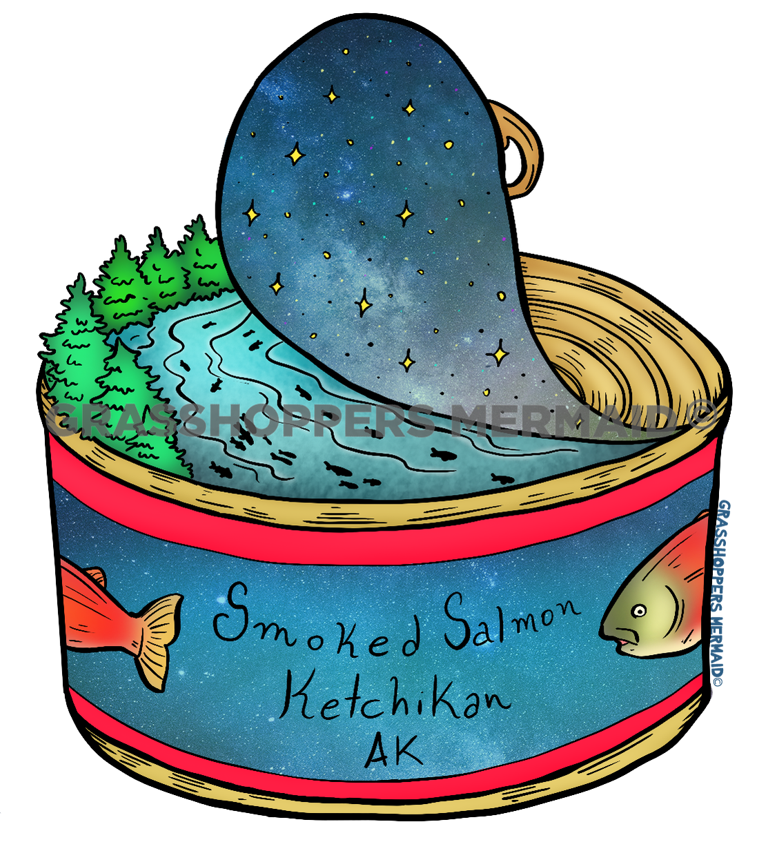 Midnight Smoked Salmon