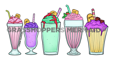Milkshake Lineup
