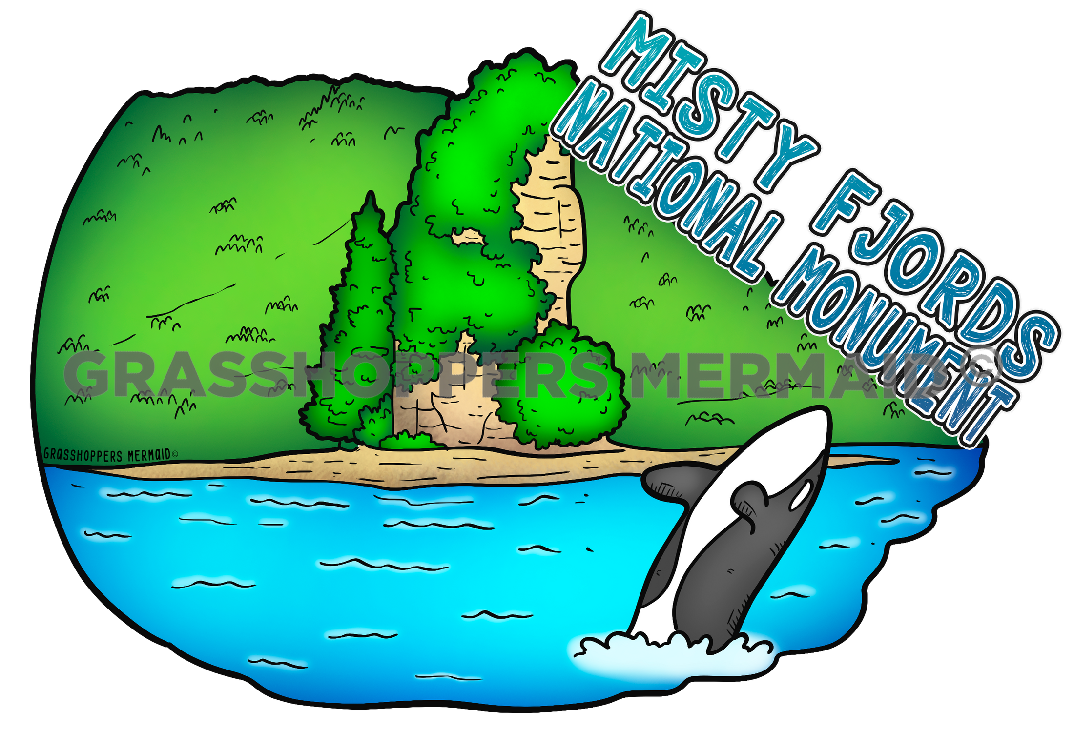 Misty Fjords Orca