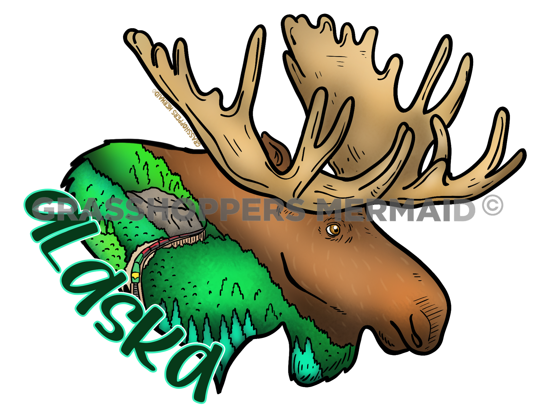Moose Head Train